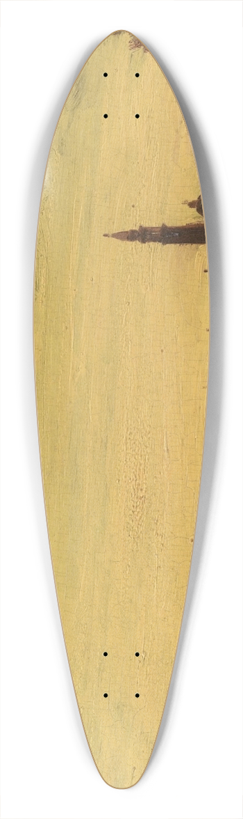 Flix Ziem - Venise au Crpuscule 39.3 inch art pintail longboard deck