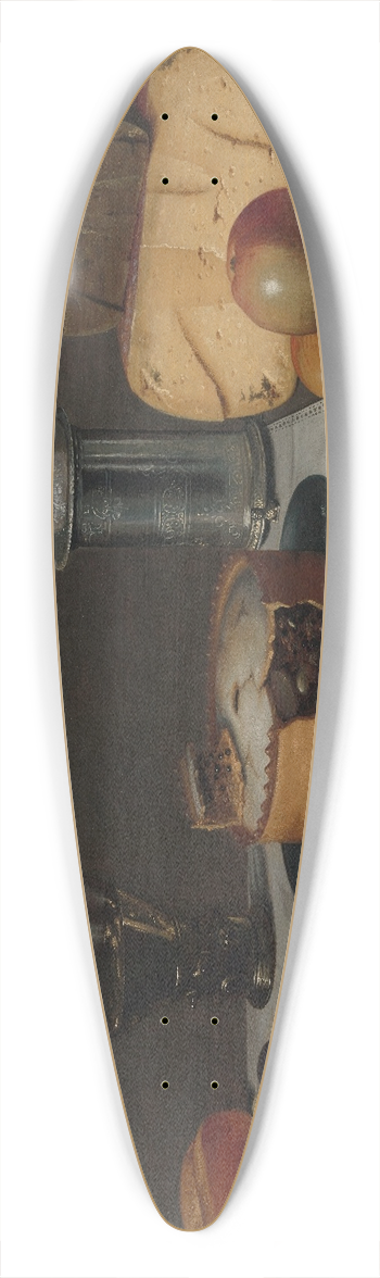 Floris van Schooten - A Dutch Breakfast 39.3 inch art pintail longboard deck