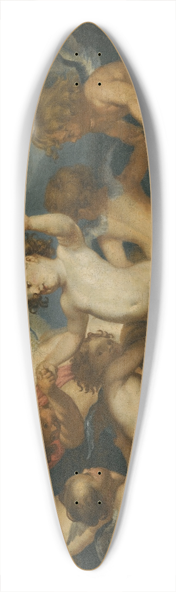 Follower of Anthony van Dyck - Putti In A Landscape 39.3 inch art pintail longboard deck