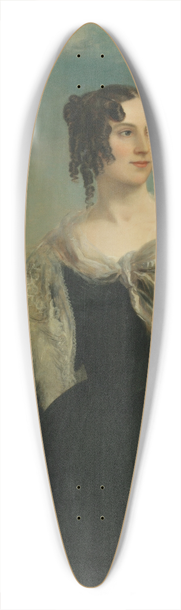 Follower Of Franz Xaver Winterhalter - Portrait Of A Lady 39.3 inch art pintail longboard deck