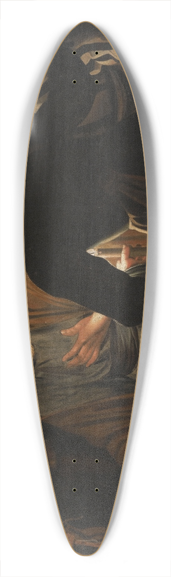 Follower Of Gerard Seghers - The Denial Of Saint Peter 39.3 inch art pintail longboard deck