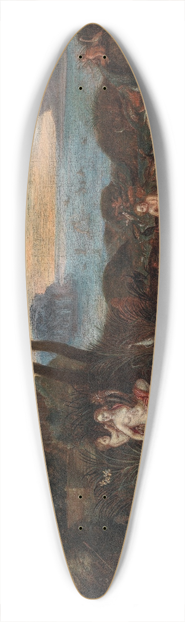 Follower of Jan Brueghel the Elder - An Allegory of Water 39.3 inch art pintail longboard deck