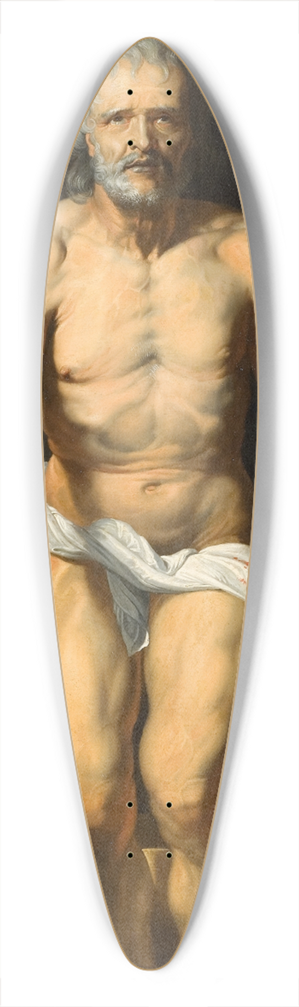 Follower of Peter Paul Rubens - The Death of Seneca 39.3 inch art pintail longboard deck