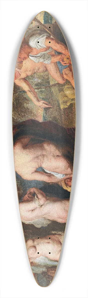 Follower of Peter Paul Rubens - The Judgement Of Paris 39.3 inch art pintail longboard deck