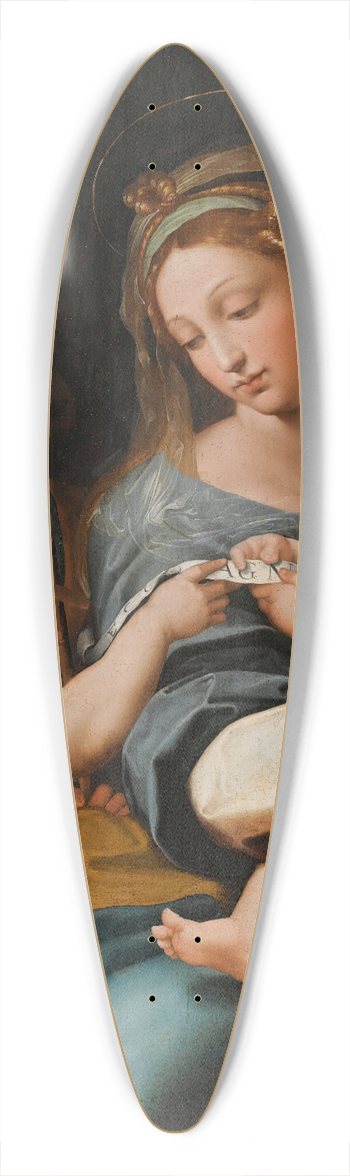 Follower of Raphael - Holy Family With The Infant St. John The Baptist, Or madonna Della Rosa 39.3 inch art pintail longboard deck