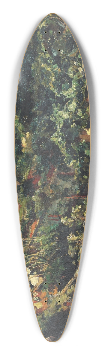 Francesc Gimeno - The Grapevines 39.3 inch art pintail longboard deck