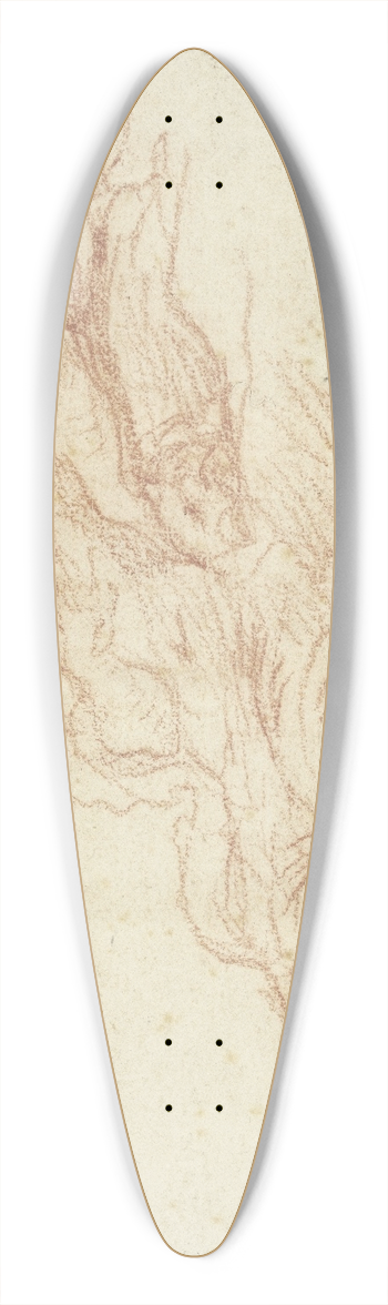 Francesco Albani - Atoning Magdalene 39.3 inch art pintail longboard deck