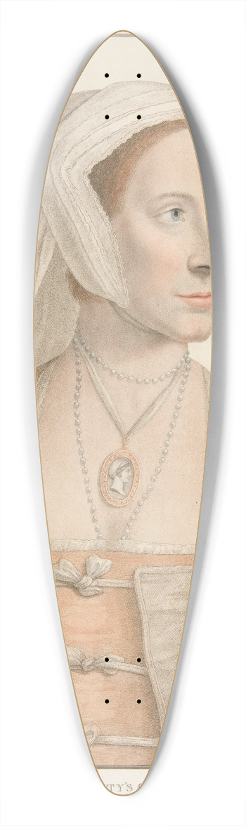 Francesco Bartolozzi - In His MajestysCollection 39.3 inch art pintail longboard deck