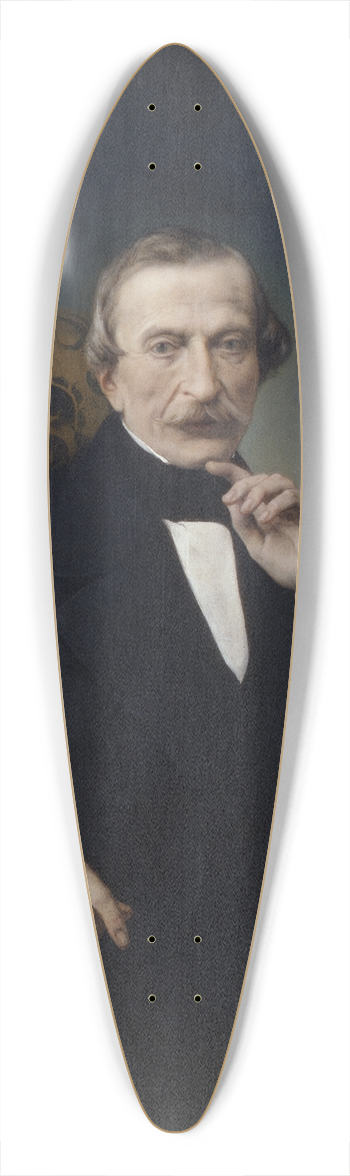 Francesco Hayez - Ritratto di Massimo d Azeglio 39.3 inch art pintail longboard deck
