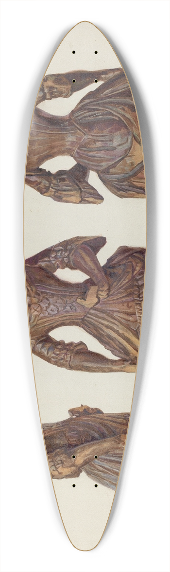 Frances Lichten - Doll 39.3 inch art pintail longboard deck
