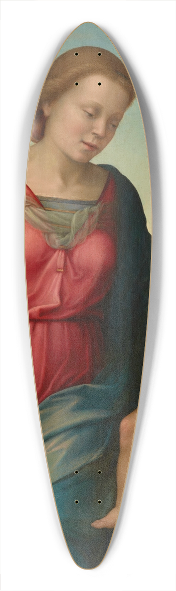 Franciabigio - Madonna and Christ Child 39.3 inch art pintail longboard deck