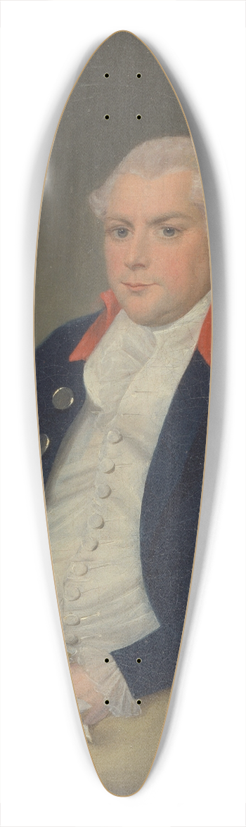 Francis Alleyne - William Wheatley 39.3 inch art pintail longboard deck