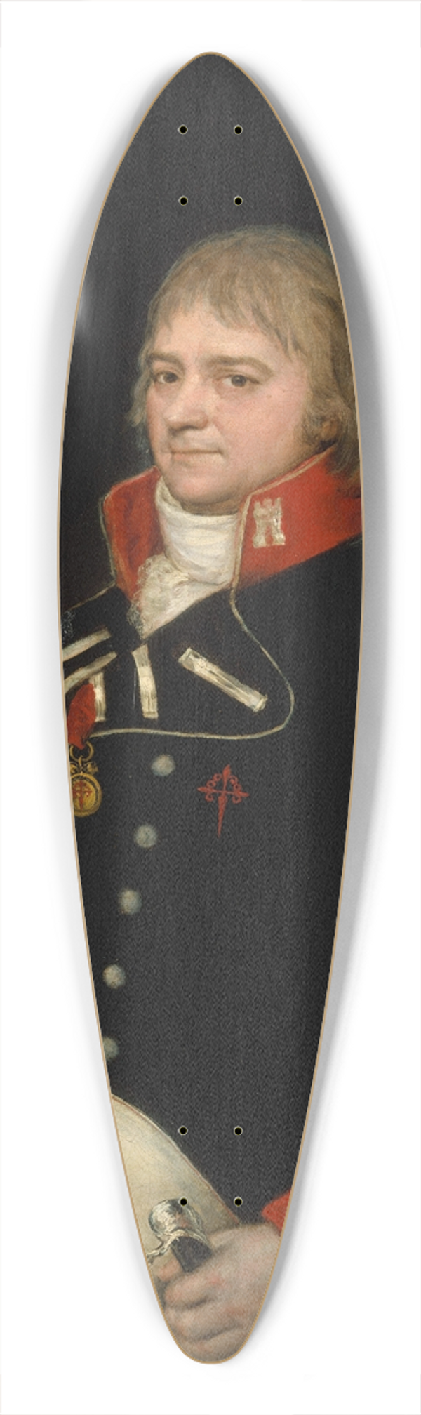 Francisco de Goya - Ignacio Garcini y Queralt (17521825), Brigadier of Engineers 39.3 inch art pintail longboard deck