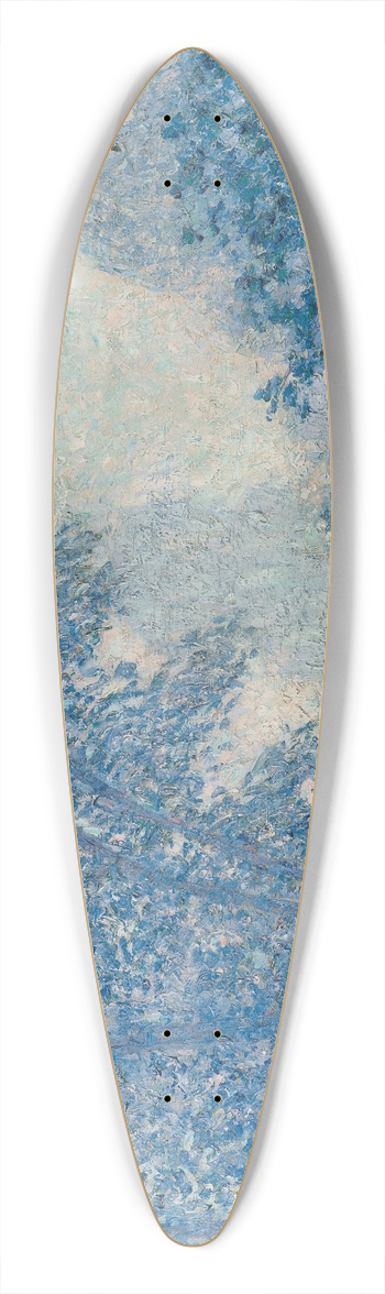 Francis Picabia - Lever du soleil dans la brume, Montigny 39.3 inch art pintail longboard deck