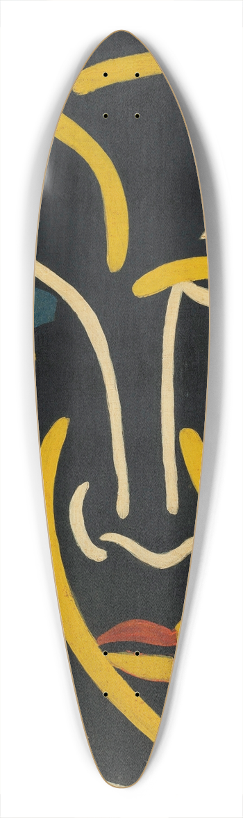 Francis Picabia - Sans titre 39.3 inch art pintail longboard deck
