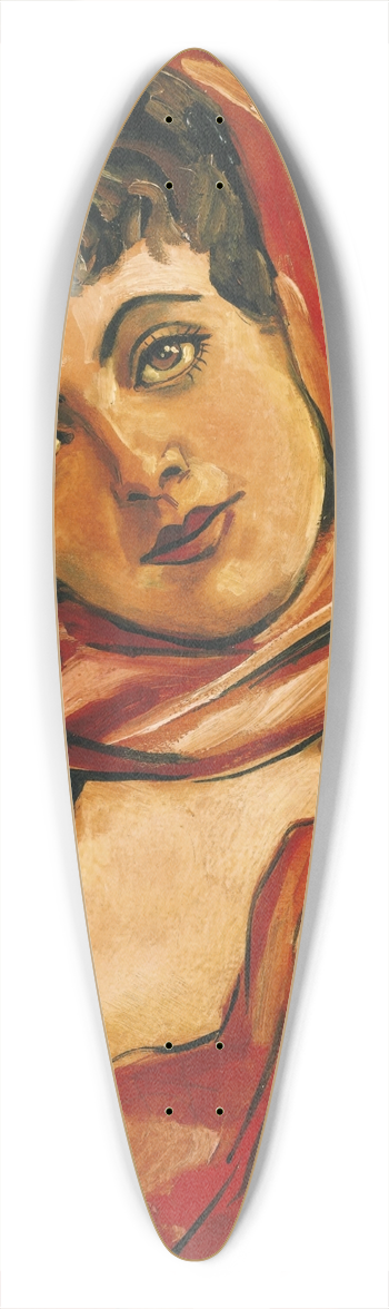 Francis Picabia - Visage de Femme 39.3 inch art pintail longboard deck