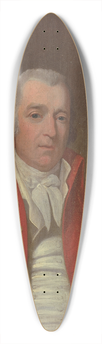 Francis Wheatley - Portrait Of An Unknown Man 39.3 inch art pintail longboard deck