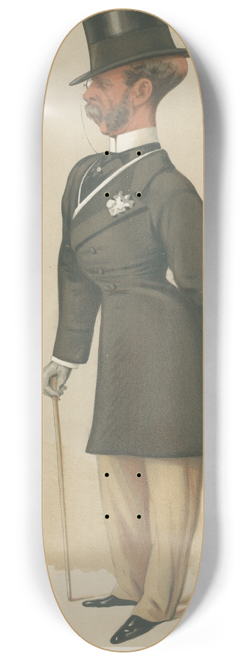 Carlo Pellegrini - Politicians  Alberts Seymour. Sir Francis Seymour. 11 August 1877 8.25 inch art skate deck