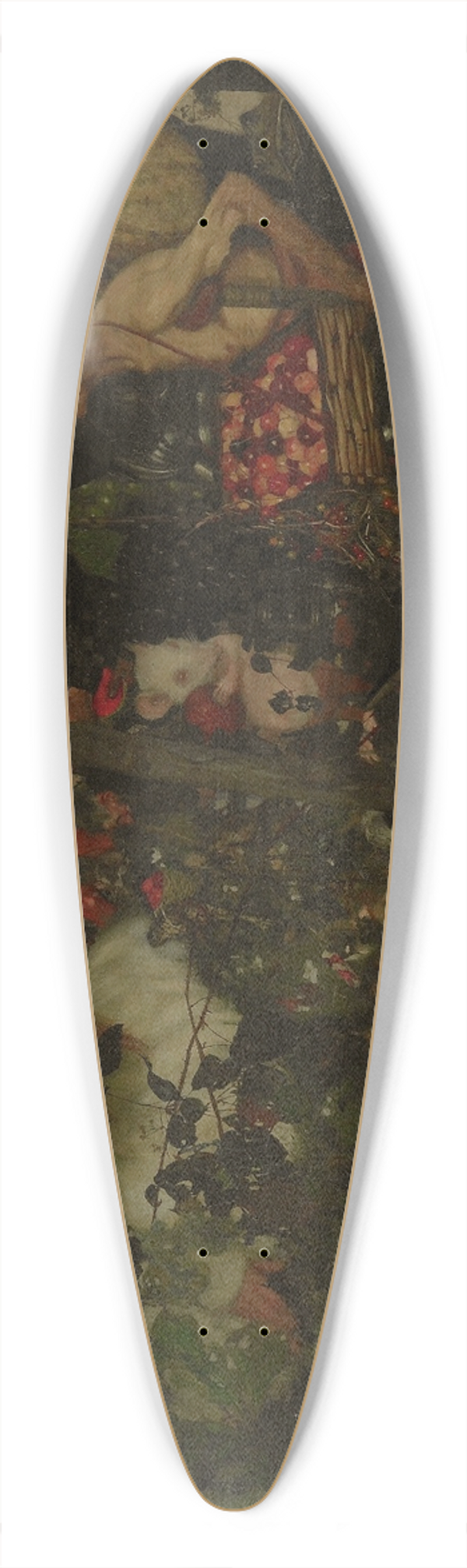 Frank Craig - Goblin market 39.3 inch art pintail longboard deck