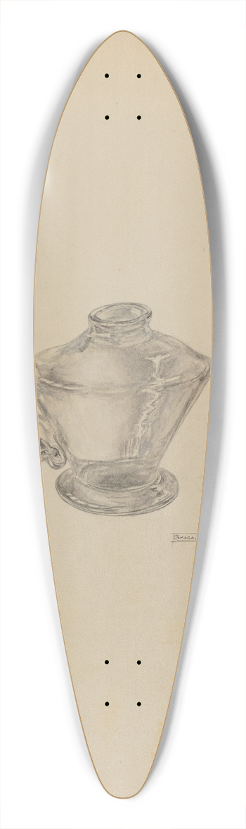 Frank Fumagalli - Lamp 39.3 inch art pintail longboard deck