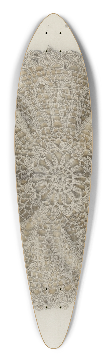 Frank Nelson - Doily 39.3 inch art pintail longboard deck