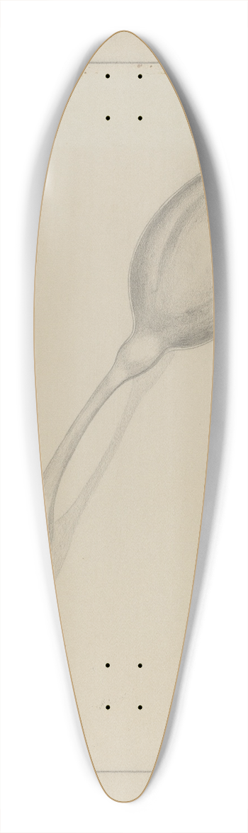 Frank Nelson - Silver Teaspoon 39.3 inch art pintail longboard deck