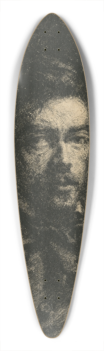 Franois Bonvin - Self-Portrait 39.3 inch art pintail longboard deck