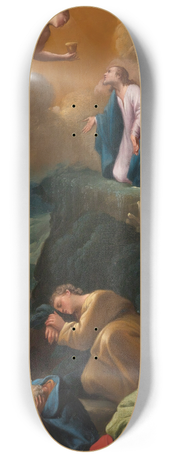 Carlo Saraceni - The Agony In The Garden 8.25 inch art skate deck