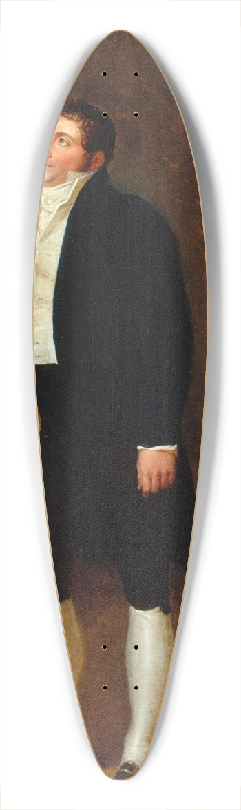 Franois Dumont - Portrait dun architecte 39.3 inch art pintail longboard deck