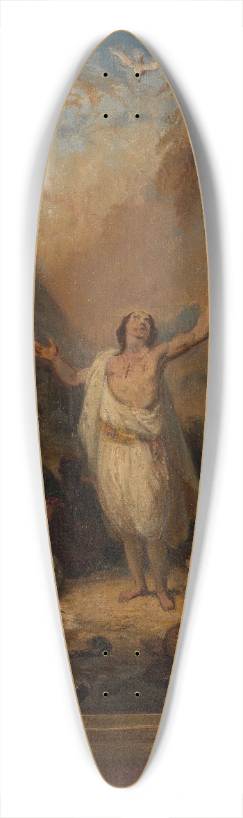 Franois-Gabriel-Guillaume Lpaulle - Saint Vincent de Paul arrivant  Tunis 39.3 inch art pintail longboard deck