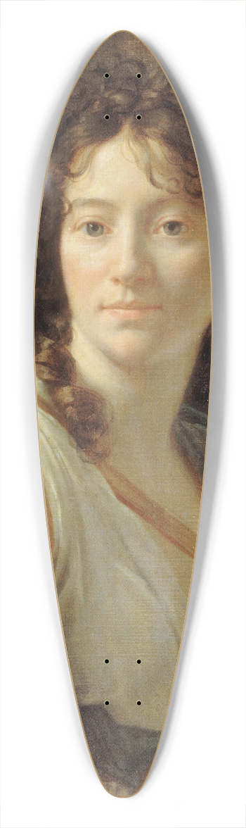Franois Grard - Portrait Of Mademoiselle Duchesnois (1777-1835), Member Of The Comdie-Franaise, In The Role Of Dido. 39.3 inch art pintail longboard deck
