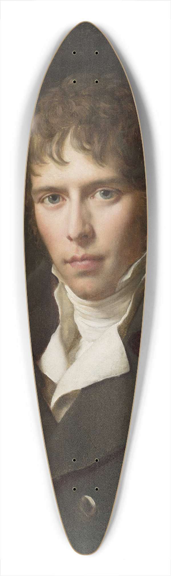 Franois Grard - Portrait of Stanisaw Mniszek 39.3 inch art pintail longboard deck