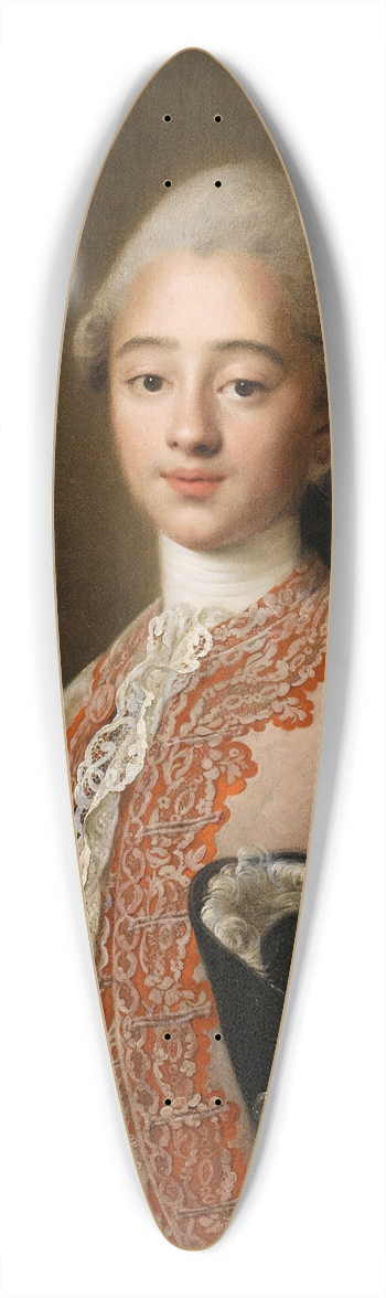 Franois-Hubert Drouais - Portrait of a young boy 39.3 inch art pintail longboard deck