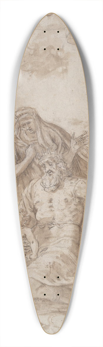 Frans Floris - Birth ofBacchus 39.3 inch art pintail longboard deck