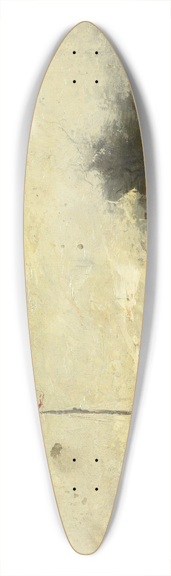 Frans Helfferich - Landscape 39.3 inch art pintail longboard deck