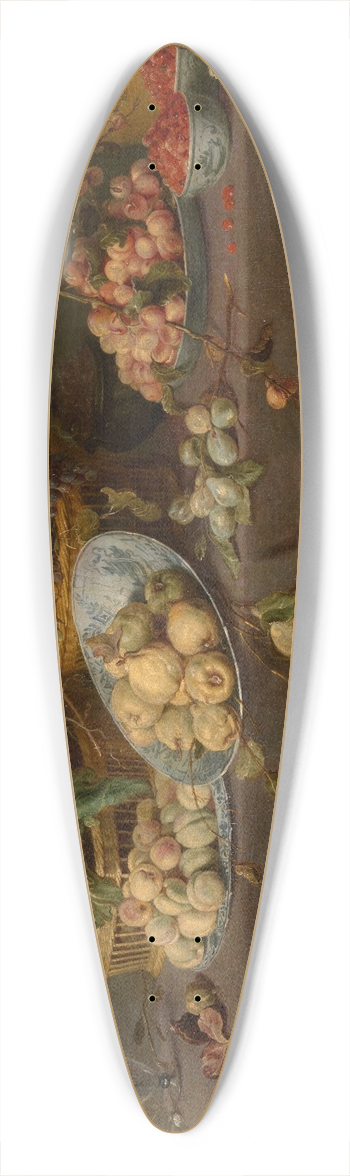 Frans Snijders - Flowers and Fruit 39.3 inch art pintail longboard deck