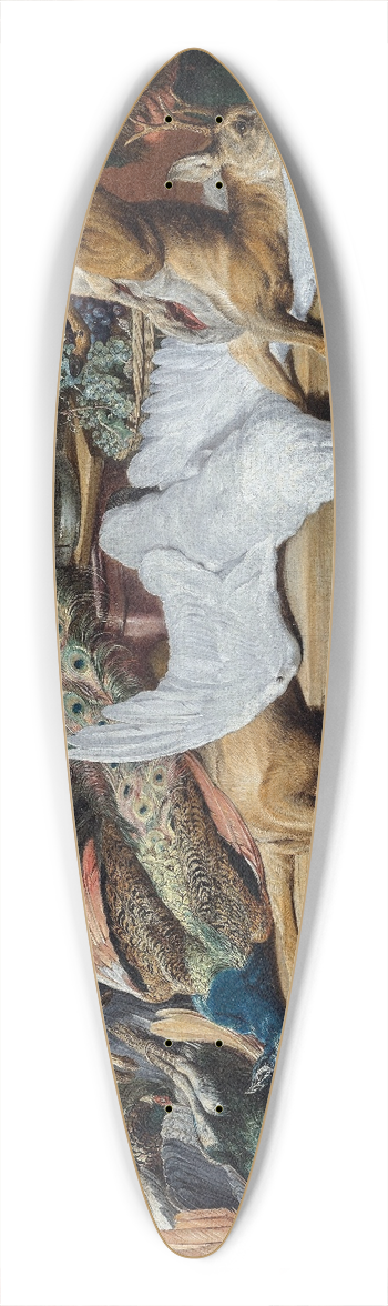 Frans Snyders - Game Market 39.3 inch art pintail longboard deck