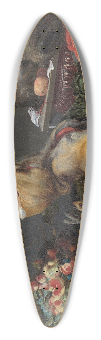 Frans Snyders - Still Life with a Dead Stag 39.3 inch art pintail longboard deck