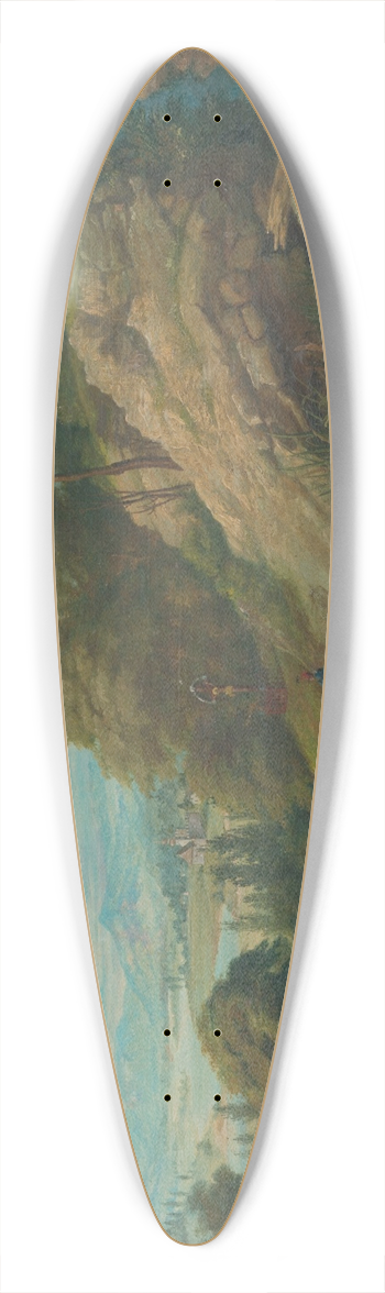 Frantiek Klimkovi - Hussars on a patrol 39.3 inch art pintail longboard deck