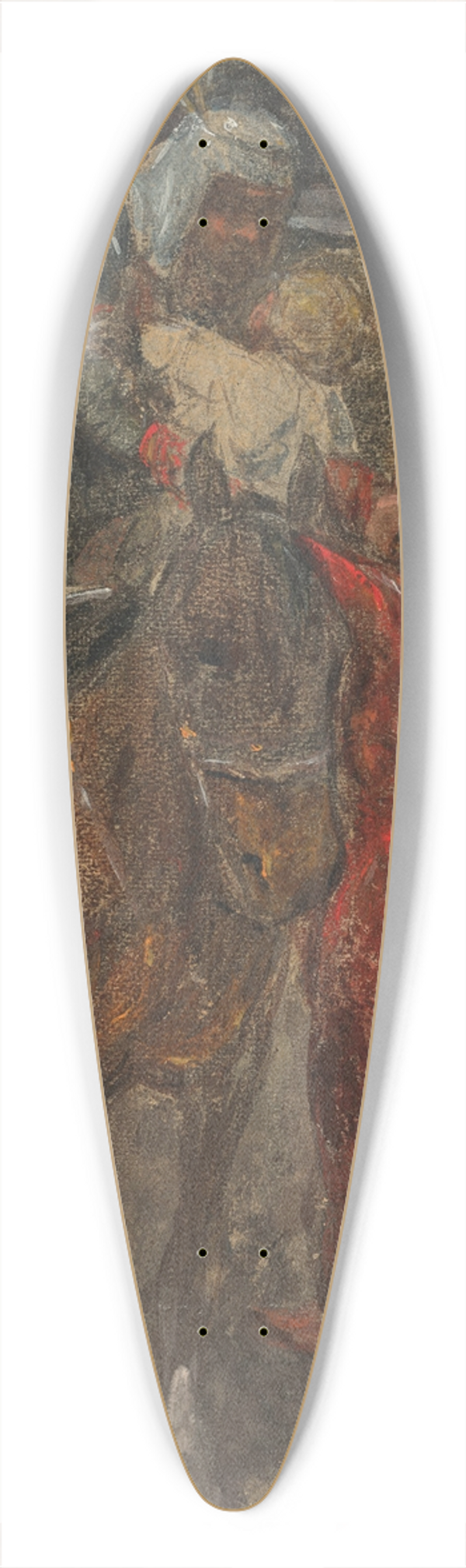 Frantz Roubaud - Farewell 39.3 inch art pintail longboard deck