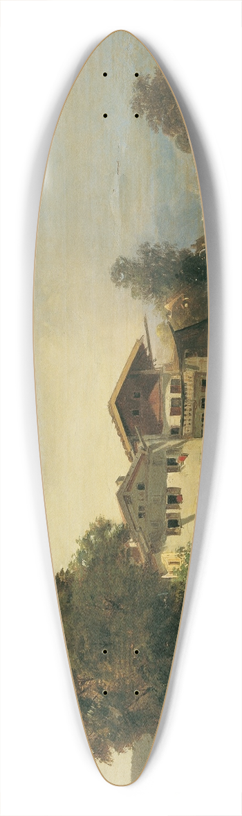 Franz Barbarini - Motiv aus Sdtirol 39.3 inch art pintail longboard deck