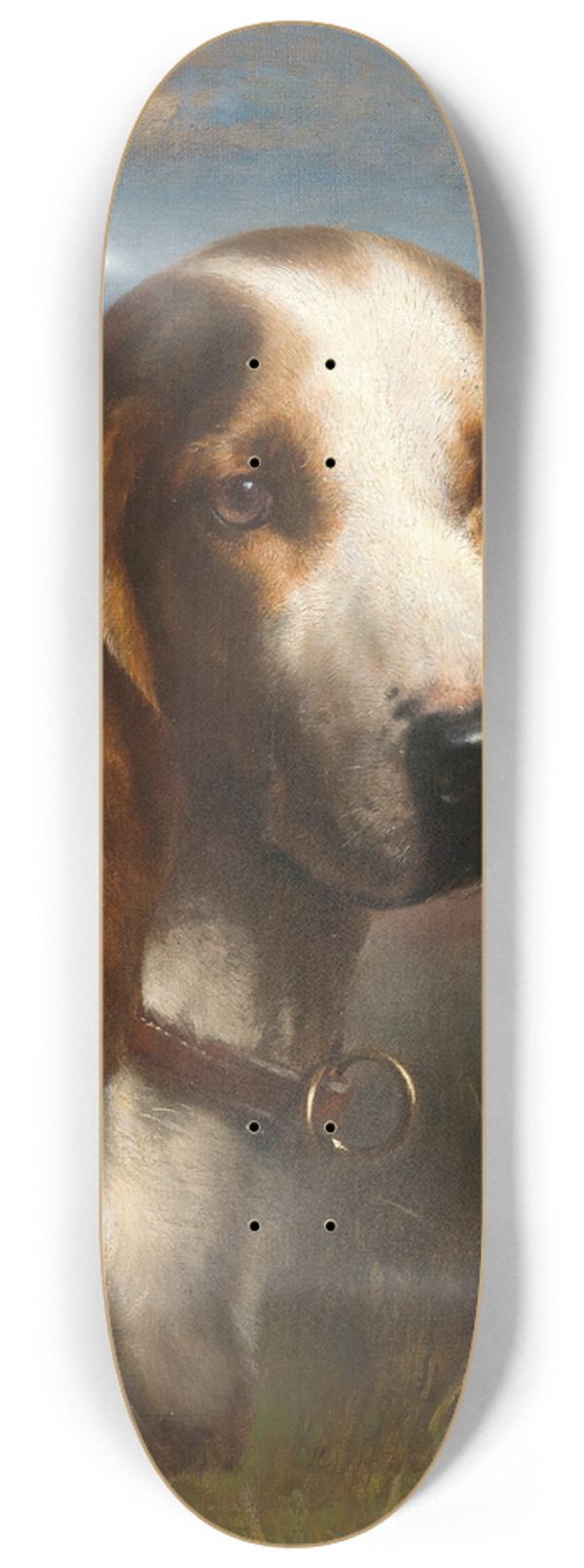 Carl Reichert - A Hunting Dog 8.25 inch art skate deck