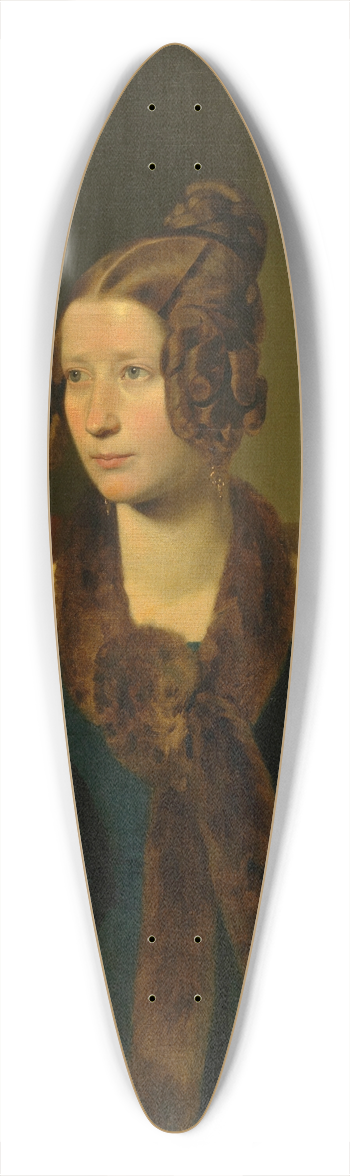 Franz Eybl - Anna Mannsfeld, geb. Mayer 39.3 inch art pintail longboard deck