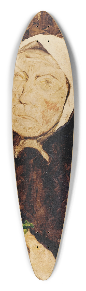 Franz Secky - Die Veilchenverkuferin 39.3 inch art pintail longboard deck