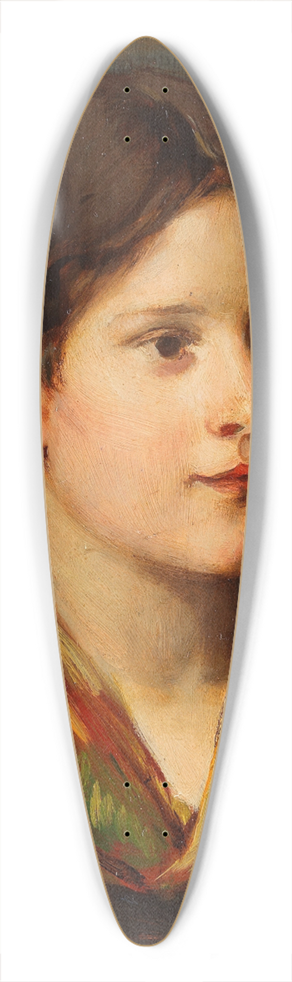 Franz von Defregger - Dirndl 39.3 inch art pintail longboard deck