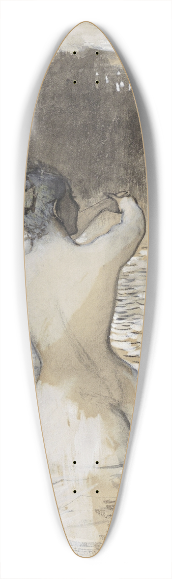 Franz von Stuck - Faun und badende Nixen 39.3 inch art pintail longboard deck