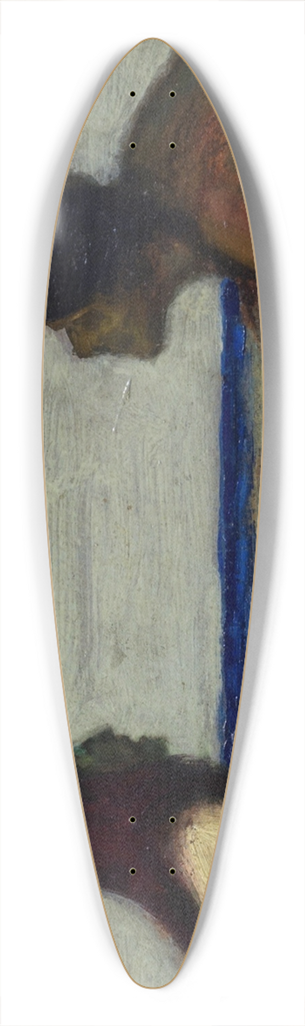 Franz von Stuck - Meerweibchen (Mermaid) 39.3 inch art pintail longboard deck