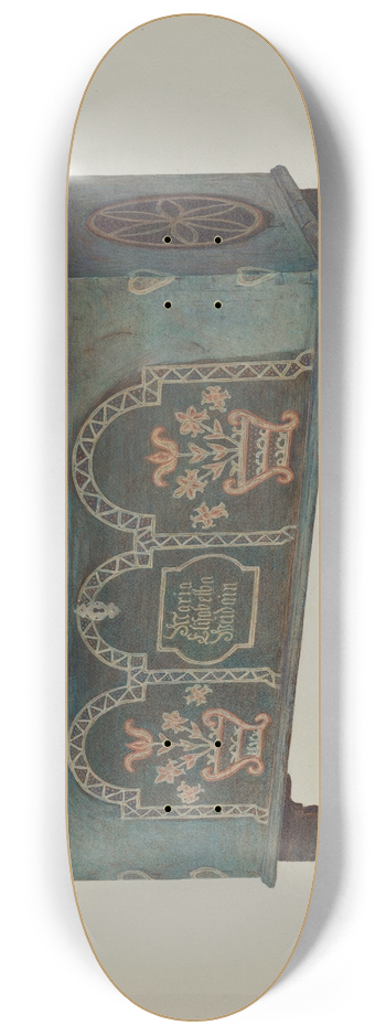 Carl Strehlau - Pa. German Chest 8.25 inch art skate deck