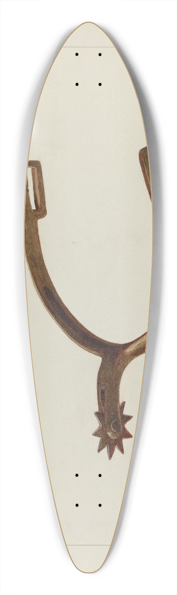 Fred Hassebrock - Riders Spur 39.3 inch art pintail longboard deck