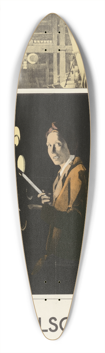 Fred Taylor - Back Room Boys They Also Serve  Boiler Maintenance 39.3 inch art pintail longboard deck
